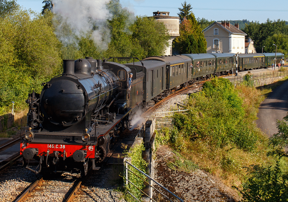 Visite spéciale « train à vapeur »